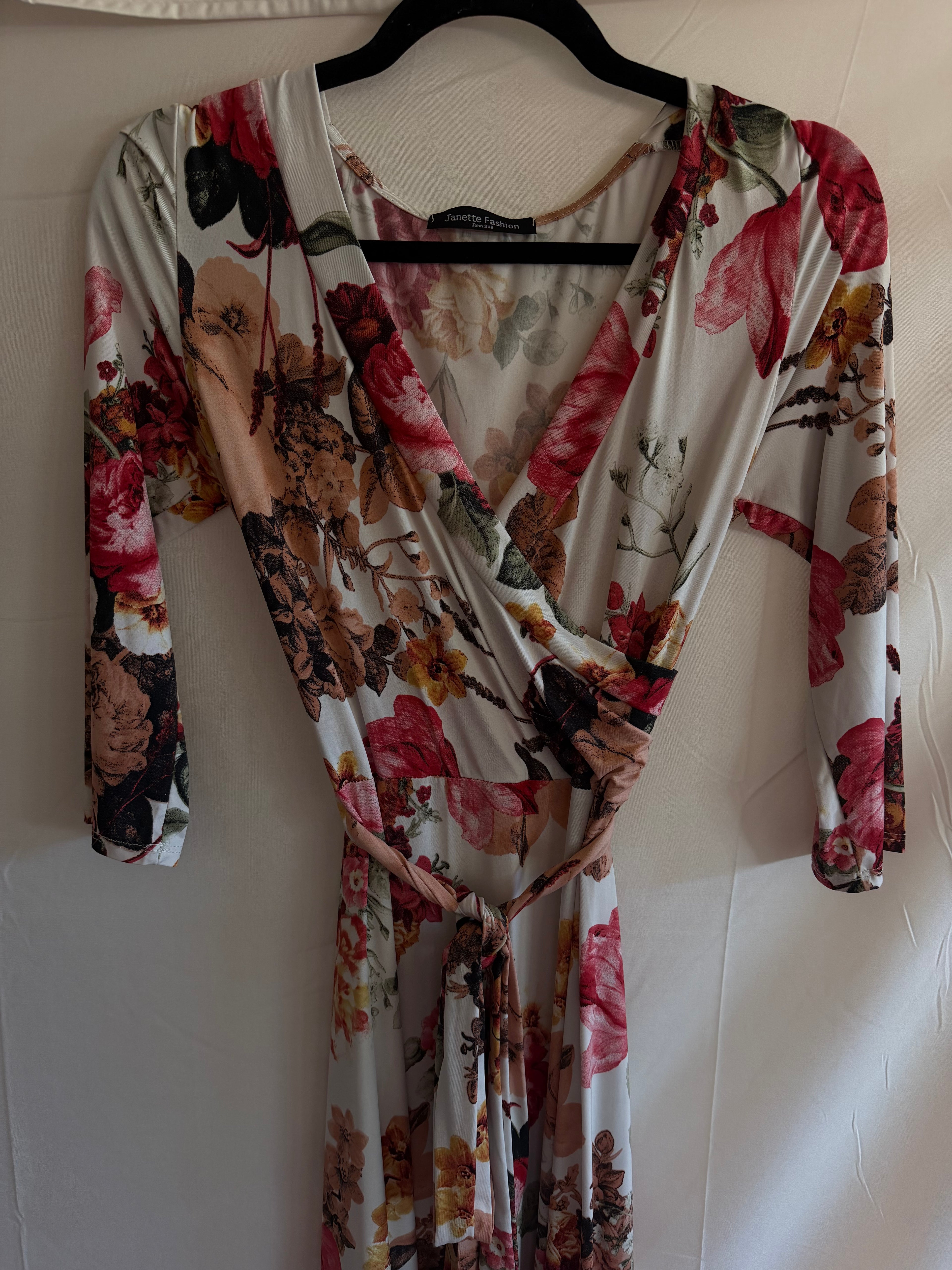 Traje de flores