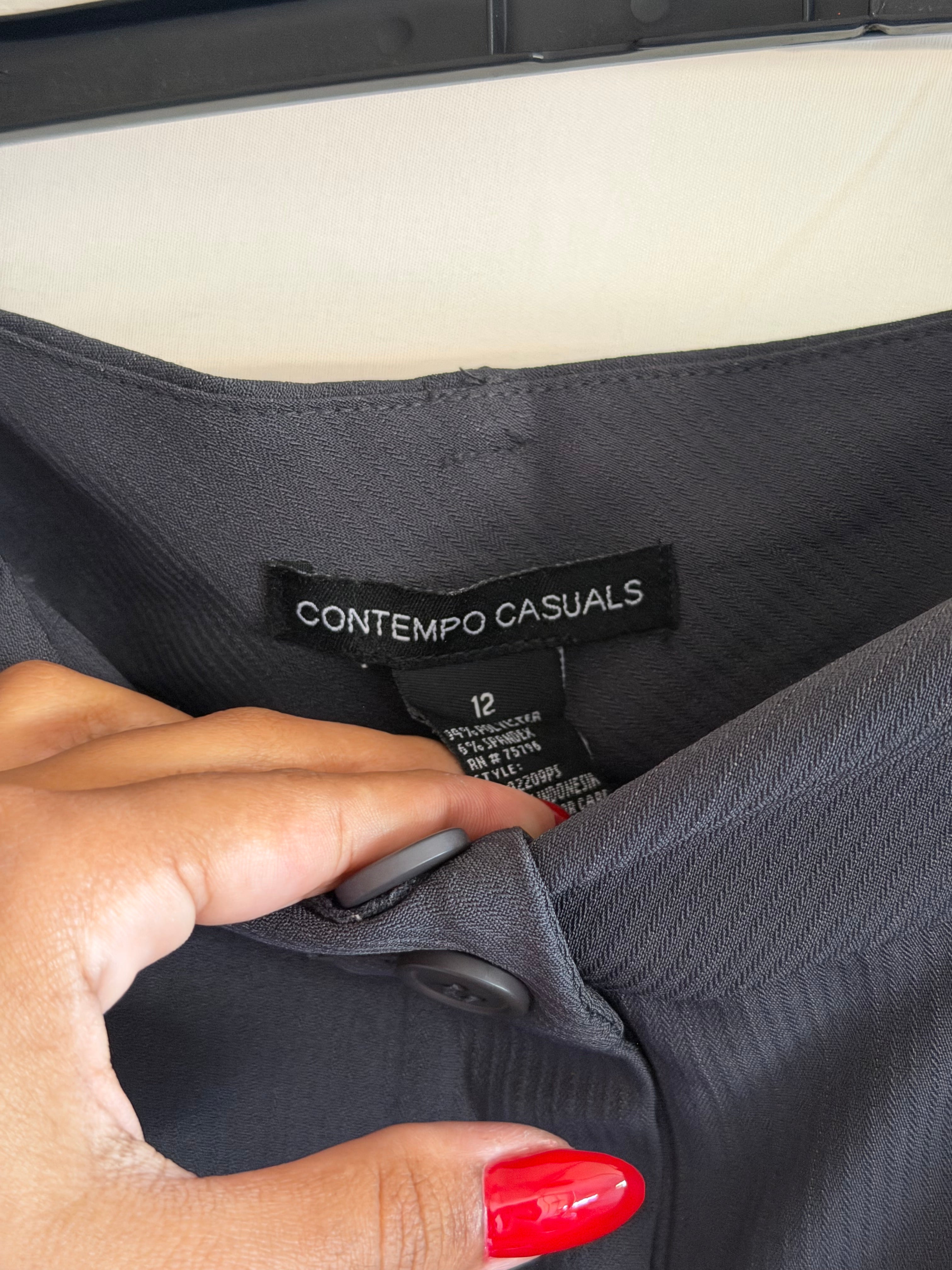 trousers gris