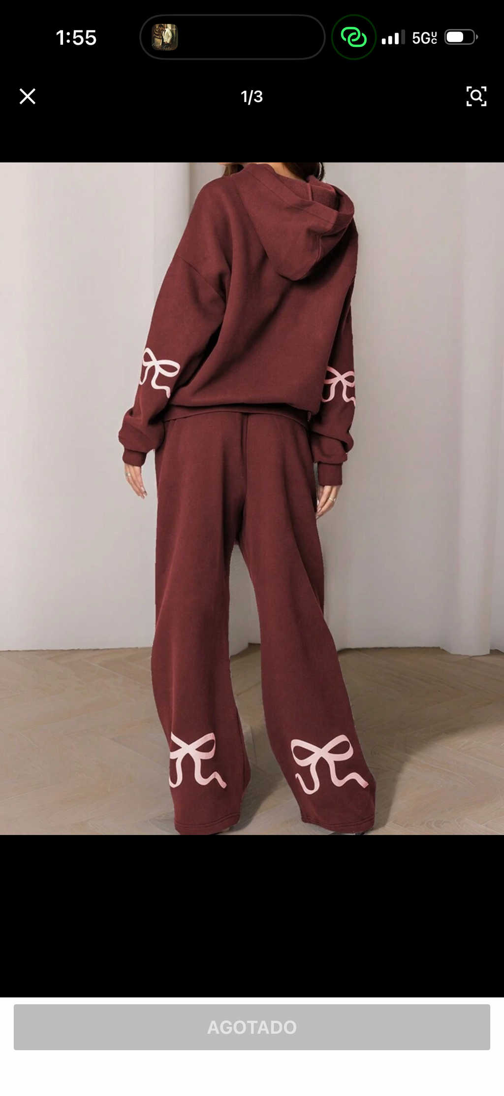 Hoodie bow set