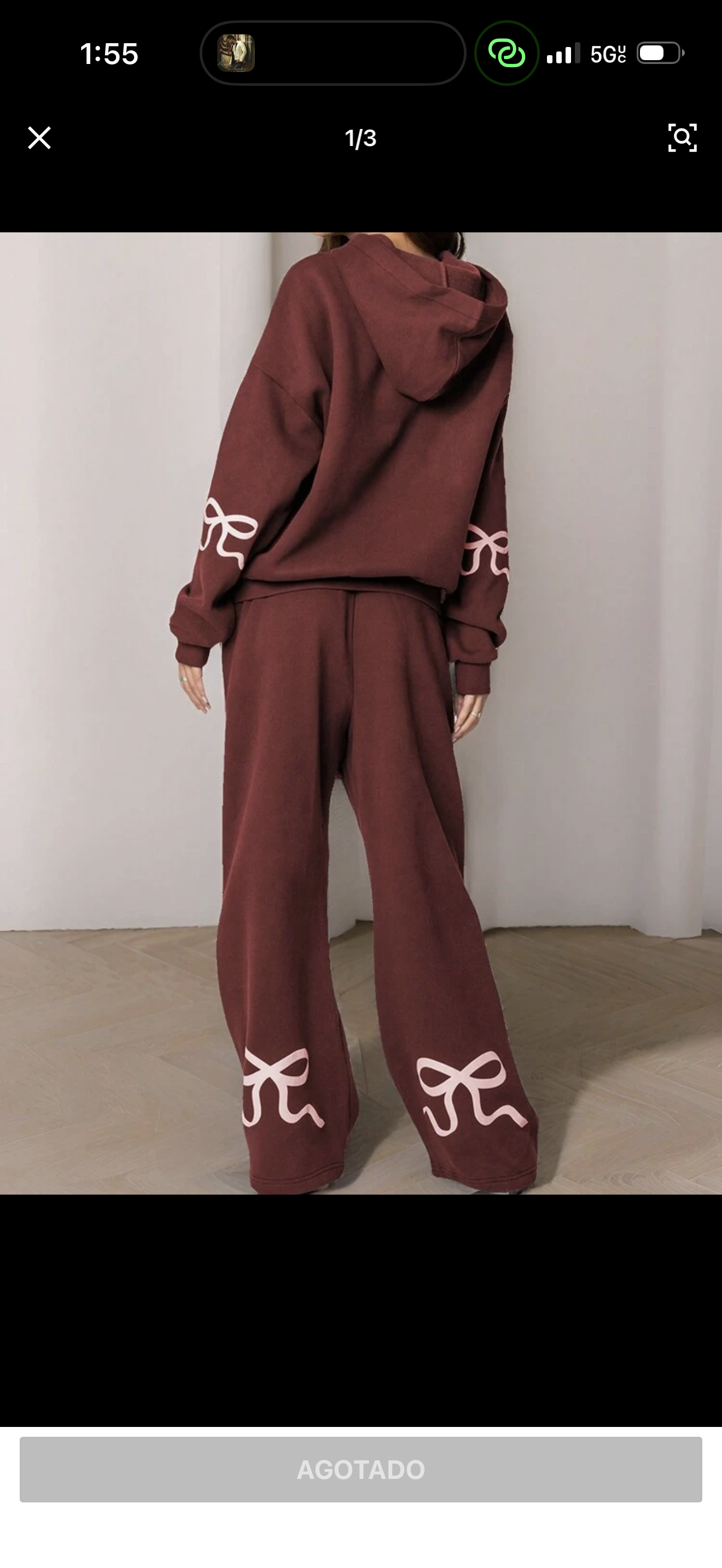 Hoodie bow set