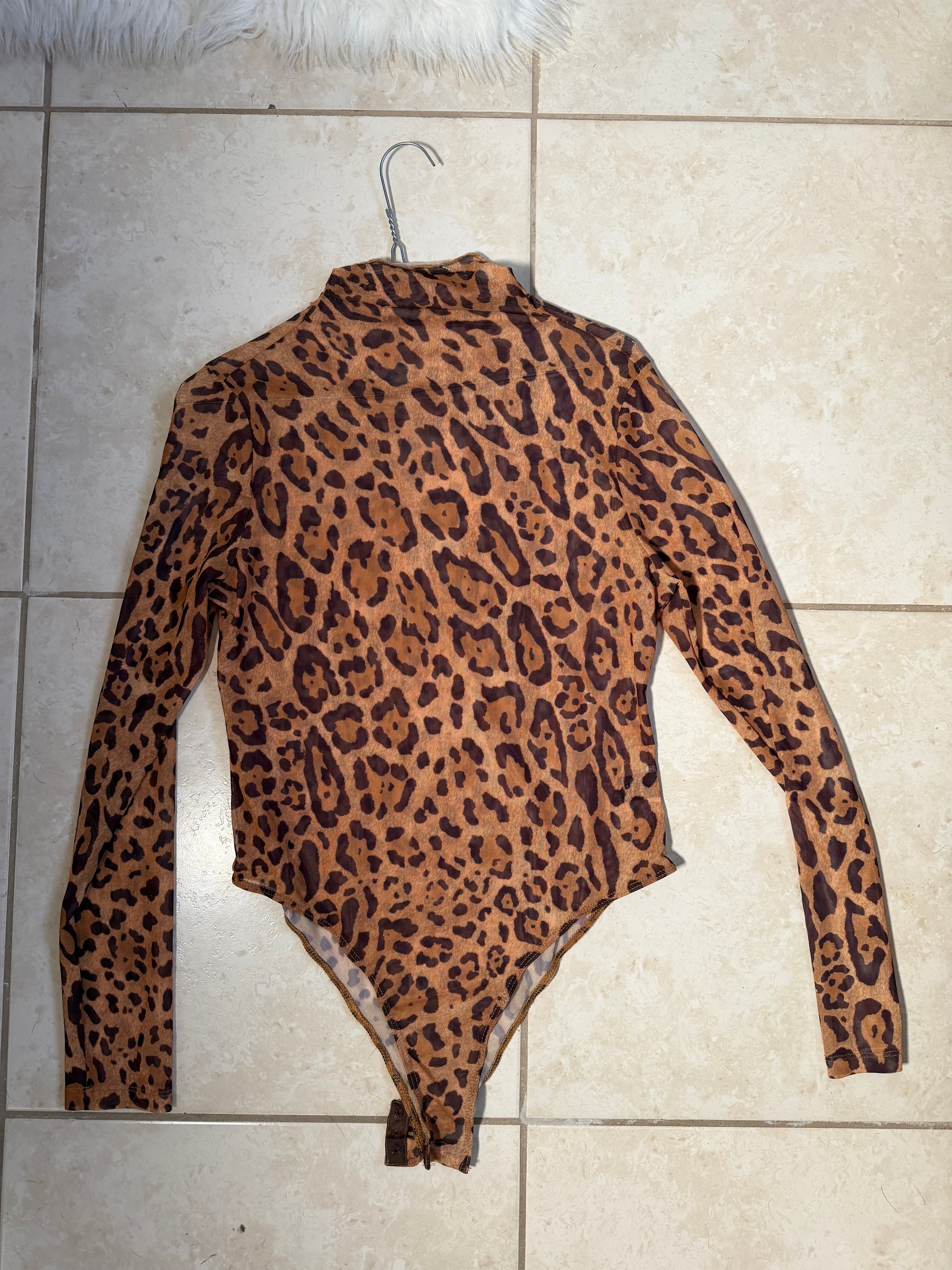leopard bodysuit